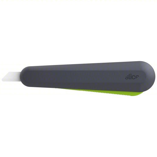 Slice 10563 Utility Knife 6 1/2 in Overall Lg, Plain, 2 1/4 in Overall Wd, Nylon, Black/Green - KVM Tools Inc.KV794J72