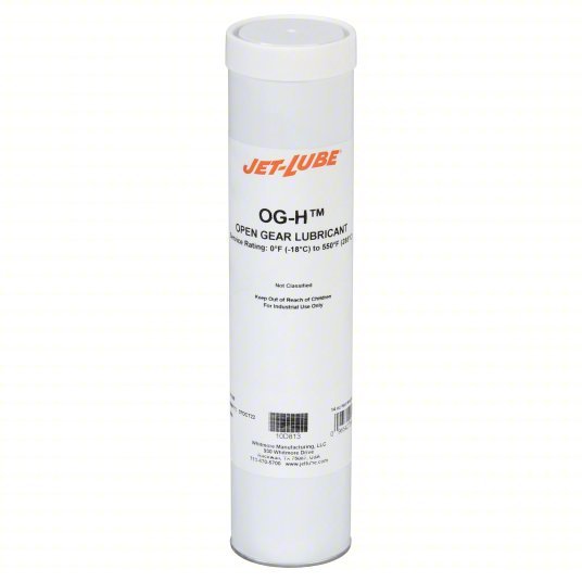Jet-Lube 26050 Gear Lubricant OG-H, 14 oz, Cartridge, NLGI Grade 3, Clay Thickener - KVM Tools Inc.KV10D813