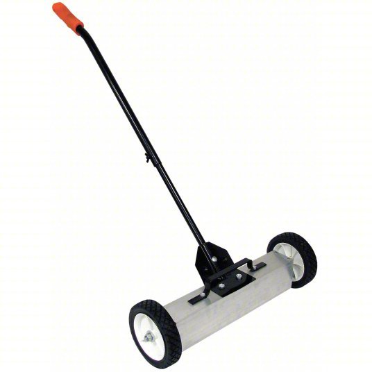 KVM Tools KV10E766 Magnetic Hanging Sweeper 18 in Magnet Lg, 4 in Magnet Ht, Mag. Release Typ. Lever - KVM Tools Inc.KV10E766