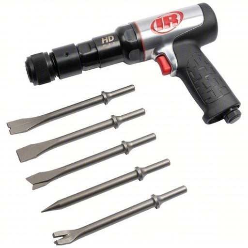 Ingersoll Rand 135MAXK Air Hammer Kit 0.401 in Shank Size, 3 in Stroke Lg, 2,600 bpm Blows per Minute - KVM Tools Inc.KV802G22