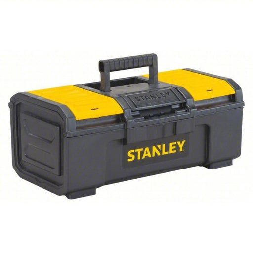 Stanley STST16410 Tool Box 16 in Overall Wd, 8 3/4 in Overall Dp, 6 1/4 in Overall Ht, Padlockable, Black - KVM Tools Inc.KV14C629