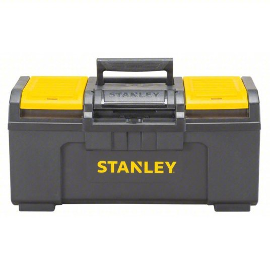 Stanley STST24410 Tool Box 23 1/2 in Overall Wd, 10 1/2 in Overall Dp, 10 1/8 in Overall Ht, Padlockable - KVM Tools Inc.KV14C630