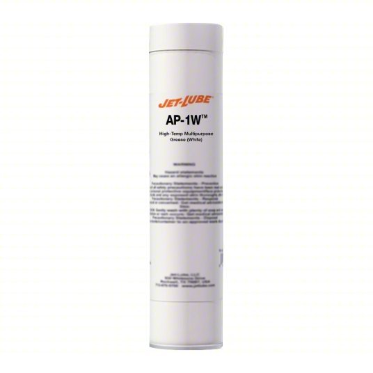 Jet-Lube 31650 Multipurpose Grease AP-1W, 14 oz, Cartridge, NLGI 2, Clay Thickener - KVM Tools Inc.KV16W690