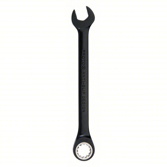 Proto JSCR28 Combination Wrench Alloy Steel, Black Chrome, 7/8 in Head Size, 11 1/2 in Overall Lg, Offset - KVM Tools Inc.KV19C598