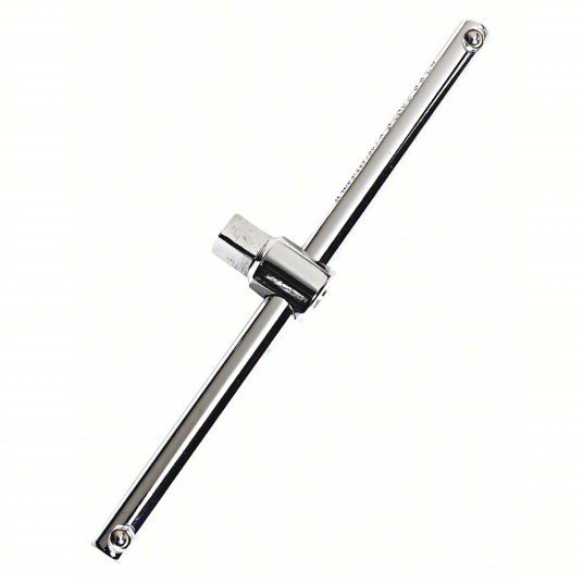 Proto J5485 Sliding T - Handle 1/2 in Drive Size, 12 3/4 in Overall Lg, Smooth Grip, Alloy Steel, Chrome - KVM Tools Inc.KV1AM37