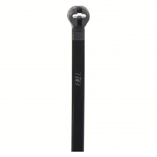 Ty - Rap TY28MX Cable Tie 14 1/2 in Nominal Lg, 4 in Nominal Max. Bundle Dia., 0.18 in Wd, Black, 1,000 PK - KVM Tools Inc.KV1XFT4