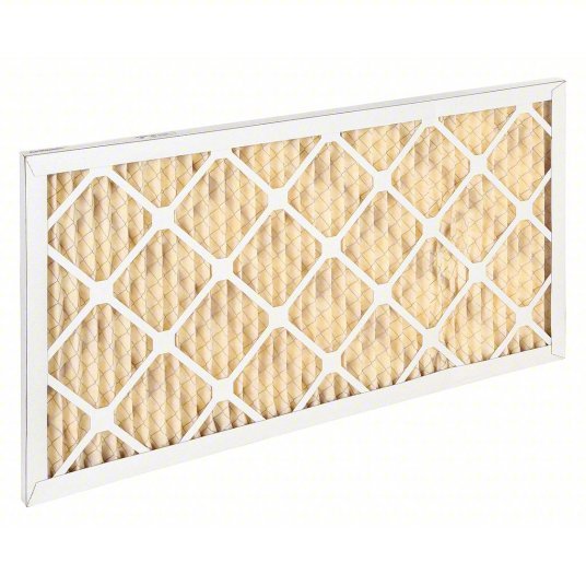 KVM Tools KV3DVJ9 Pleated Air Filter 16x30x1, MERV 11, High Capacity, Synthetic, Beverage Board PK12 - KVM Tools Inc.KV3DVJ9
