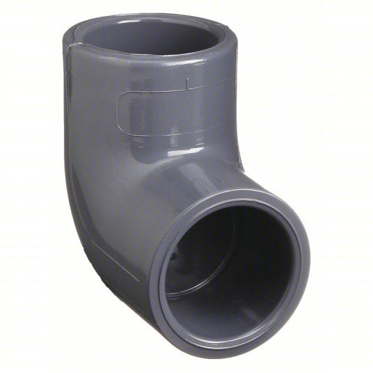 Spears 806 - 010 90° Elbow 1 in x 1 in Fitting Pipe Size, Schedule 80, Female Socket x Female Socket, Gray - KVM Tools Inc.KV6NG07