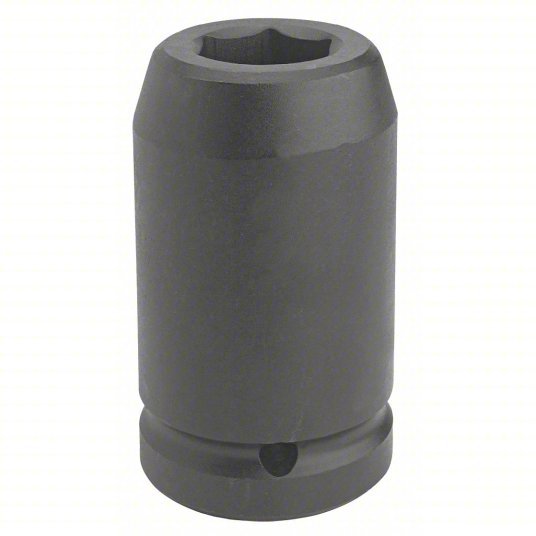 Proto J10050L Impact Socket 1 in Drive Size, 3 1/8 in Socket Size, 6 - Point, Deep, Black Oxide - KVM Tools Inc.KV21GR94