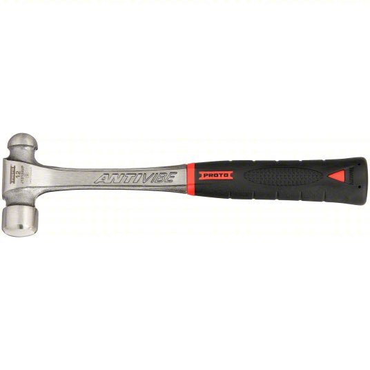 Proto J1312AVP Ball Pein Hammer Steel, 12 oz Head Wt, 1 1/8 in Face Dia, 12 in Overall Lg, Textured Grip - KVM Tools Inc.KV22UM26