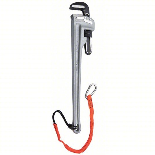 Proto J812A - TT Pipe Wrench Aluminum, 2 in Jaw Capacity, Serrated, 12 in Overall Lg, I - Beam - KVM Tools Inc.KV24AK37