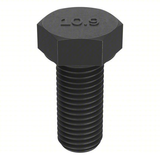 KVM Tools M04110.240.0040 Hex Head Cap Screw Steel, Class 10.9, Black Oxide, M24-3.00, Coarse, 40 mm lg, Metric, 10 PK - KVM Tools Inc.KV25DG60