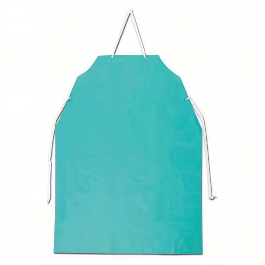 MCR 388R5 0.42Mm Pvc Apron,PK12: PVC, 0.42 mm Thick, Green, 12 PK - KVM Tools Inc.KV26K288