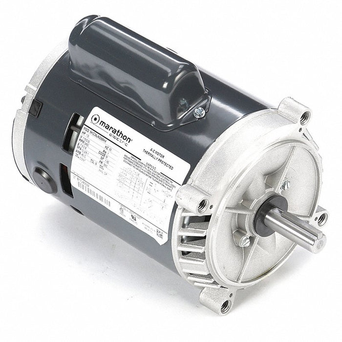 Marathon Motors 5KC36JN268X Jet Pump Motor: Open Dripproof, Face Mounting, 1/2 HP, 3,450 Nameplate RPM, CW/CCW