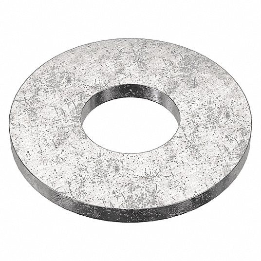 KVM Tools U55410.050.0003 Flat Washer For Screw Size 1/2 in, Stainless Steel, 316, Plain, 0.563 in In Dia, 25 PK