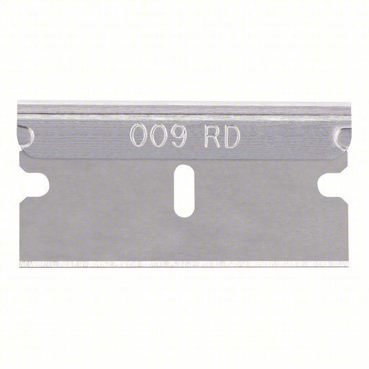Pacific Handy Cutter RB009 Razor Blade 1 9/16 in Blade Lg, 25/32 in Blade Wd, Steel, 100 PK - KVM Tools Inc.KV26X080