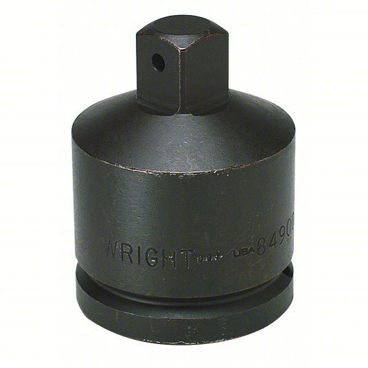 Wright 84900 Impact Socket Adapter 1 1/2 in Input Drive Size, Black Oxide, 1 in Output Drive Size - KVM Tools Inc.KV29AR88
