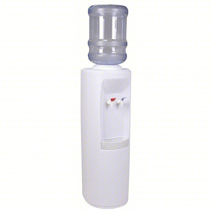 Oasis BPO1SHS Bottled Water Dispenser Freestanding, Top Loading, Cold/Hot, White, 38 3/8 in Ht, Plastic - KVM Tools Inc.KV29NU02