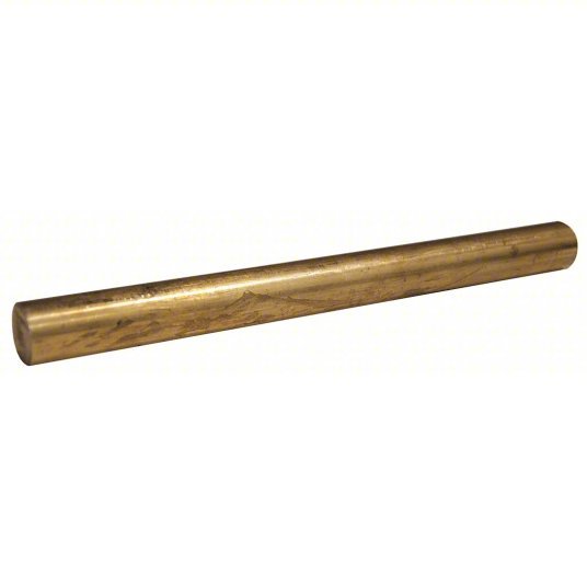 BR360/34 - 36 360 Brass Rod 3/4 in Outside Dia, 36 in Overall Lg, H02, Mill, 45,000 psi Yield Strength - KVM Tools Inc.KV2ABJ5