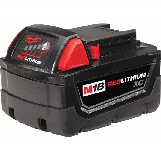 Milwaukee 48 - 11 - 1828 M18 REDLITHIUM XC3.0 Battery, 3.0Ah, Extended Capacity, 18V, Li - Ion Battery - KVM Tools Inc.KV2PYZ8