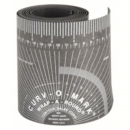 Jackson Safety 14754 Wrap - a - Round Tape Measure For 4 in to 12 in Pipe - KVM Tools Inc.KV2UPY1