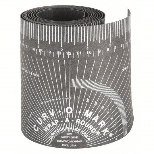 Jackson Safety 14756 Wrap - a - Round Tape Measure For 6 in to 16 in Pipe - KVM Tools Inc.KV2UPY2