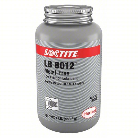 Loctite 226696 General Purpose Anti - Seize 1 lb Container Size, Can, Non - Metallic, Molybdenum, LB 8012 - KVM Tools Inc.KV2VFF7