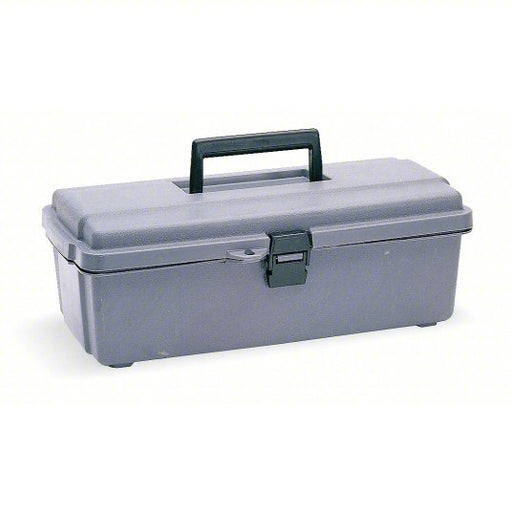 Flambeau 6744WG Tool Box 14 1/2 in Overall Wd, 7 1/2 in Overall Dp, 5 1/4 in Overall Ht, Gray - KVM Tools Inc.KV2W785