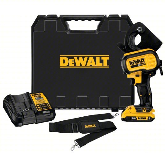DeWalt DCE150D1 Cordless Cable Cutter Kit 20V MAX, 1000 MCM Aluminum/750 MCM Copper, Pistol Grip, 2 Ah - KVM Tools Inc.KV49EM87