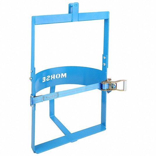 Morse 86 Drum Lifter For 55 gal Drum Capacity, Fiber/Metal/Plastic, 1,000 lb Wt Capacity, Body, Blue - KVM Tools Inc.KV30CM65