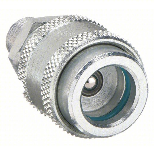 Parker 3050 - 3 Hydraulic Quick Connect Hose Coupling 3/8 in Coupling Size, Steel, 22.71 lpm Max. Flow Rate - KVM Tools Inc.KV31A789