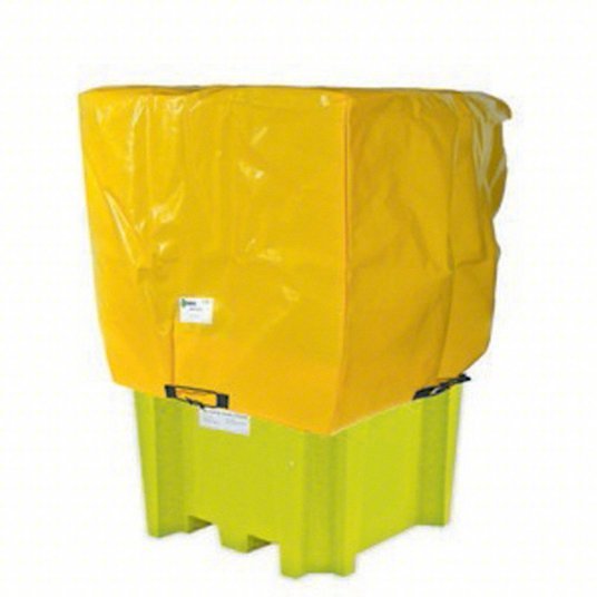 Enpac 5460-TARP Cover 60 in x 60 in x 58 in, For 5460-YE, Polyethylene, Yellow - KVM Tools Inc.KV31DM74