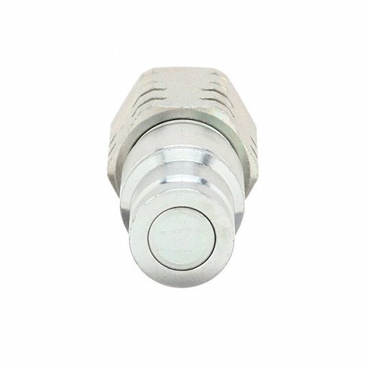 Eaton Hansen 10FFP37 Hydraulic Quick Connect Hose Coupling 3/8 in Coupling Size, Steel, 29 lpm Max. Flow Rate - KVM Tools Inc.KV33M292