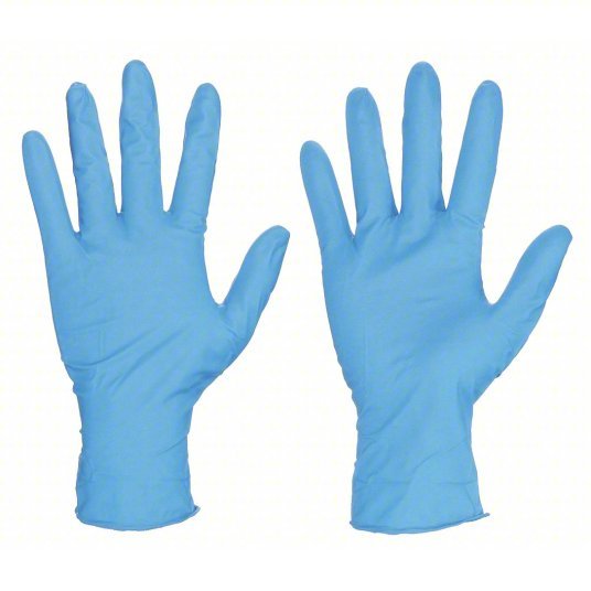 MCR Safety 6015XL Disposable Gloves Chemical - Resistant/Food - Grade/Gen Purpose, XL (10), 4 mil, 100 PK - KVM Tools Inc.KV49DA78