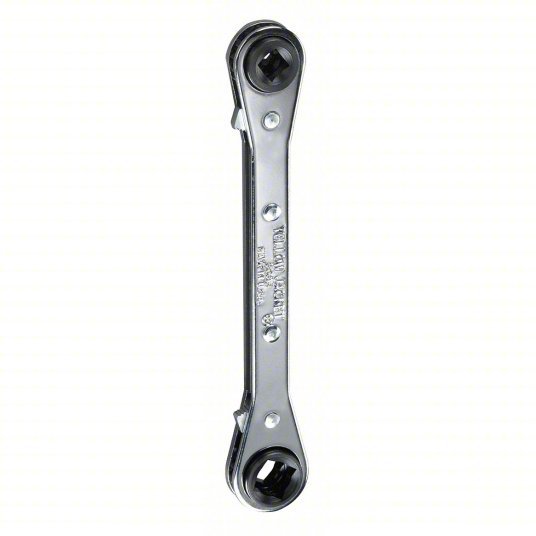 Yellow Jacket 60613 Box End Wrench Chrome, 3/16 in_1/4 in_5/16 in_3/8 in Head Size, 5 1/2 in Overall Lg - KVM Tools Inc.KV38D897
