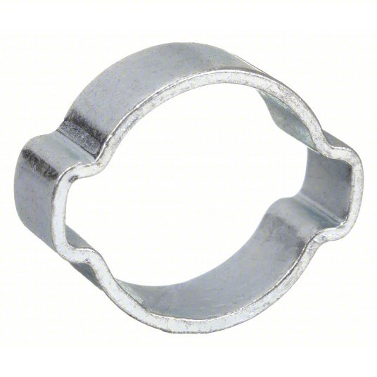 Oetiker 10100008 - 100 Hose Clamp 9/32 in – 23/64 in Clamping Dia, Zinc - Plated Steel, 2,500 N Max Closing Force - KVM Tools Inc.KV4E596