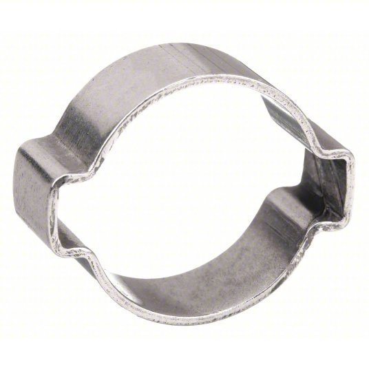 Oetiker 15100003 - 100 Hose Clamp 13/64 in – 9/32 in Clamping Dia, Plain 304 Stainless Steel, 2,500 N Max Closing Force - KVM Tools Inc.KV4E583