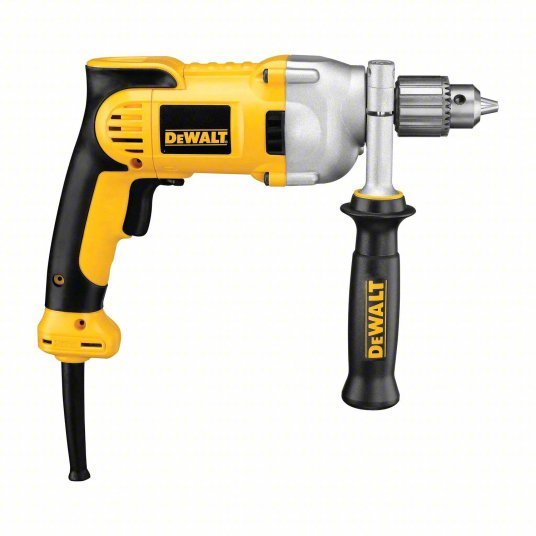 DeWalt DWD210G Drill 1/2 in Chuck Size, Keyed, 1,250 RPM Free Speed, 10 A Current, 120V AC, 4.9 lb Tool Wt - KVM Tools Inc.KV3GRF1
