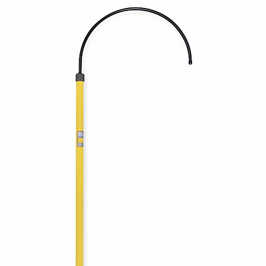 Salisbury 24401 Rescue Hook 6 ft Lg, Yellow, Opening, 18 in