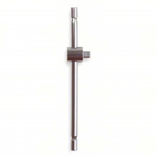 KVM Tools KV5MZ16 Sliding T - Handle 3/4 in Drive Size, 18 in Overall Lg, Smooth Grip, Alloy Steel, Chrome - KVM Tools Inc.KV5MZ16