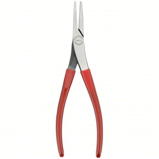 Proto J227G Duckbill Plier 2 in Max Jaw Opening, 7 3/4 in Overall Lg, 1 5/8 in Jaw Lg, 7/16 in Tip Wd, Serrated - KVM Tools Inc.KV3R213