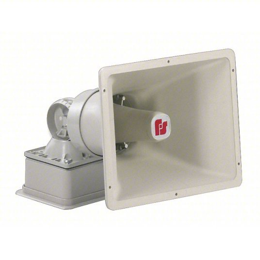 Federal Signal SST3 - MV Speaker 24V DC, Indoor/Outdoor, Pivot/Swivel, 14.5 in Ht, 12.1094 in Wd - KVM Tools Inc.KV400F56