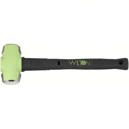 Wilton 21424 Standard Sledge Hammer, Steel Handle, 14 lb Head Wt, 3 in Dia, 26 in Overall Lg, Round Shape - KVM Tools Inc.KV21XU63