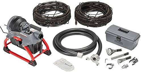 Ridgid K-5208 Sectional Drain Cleaning Machine Corded, 8 in Max. Pipe Dia., 7 Sections