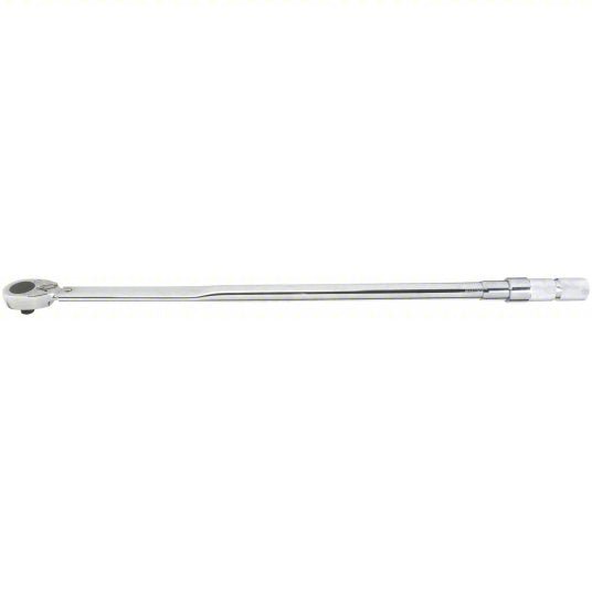 Proto J6020AB Micrometer Torque Wrench Foot-Pound, 3/4 in Drive Size, 120 ft-lb to 600 ft-lb, Std, Adj - KVM Tools Inc.KV426F17