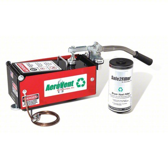 Newstripe 10004840 Aerosol Can Recycling System 1 Can Capacity, Coalescing Cartridge, Includes Ground Wire - KVM Tools Inc.KV436D37