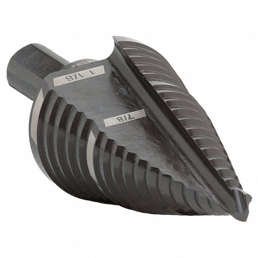 Milwaukee 48-89-9239 Step Drill Bit Set 16 Hole Sizes, 7/8 in to 1 1/8 in, 1/4 in Step Increments, 2 PK - KVM Tools Inc.KV451N45