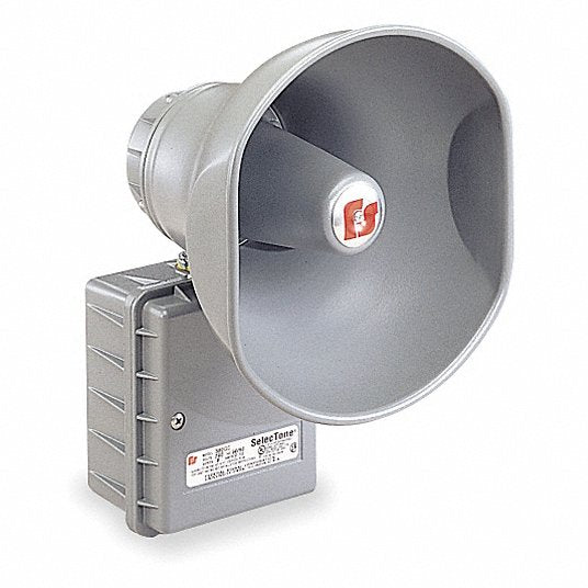 Federal Signal 300GC-120 Signaling Device, 120VAC, 0.27 AC, Gray