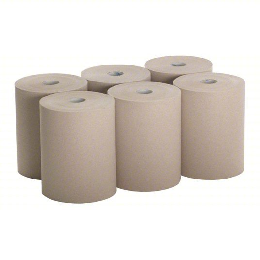 Georgia - Pacific 89480 Paper Towel Roll Brown, 10 in Roll Wd, 800 ft Roll Lg, Continuous Sheet Lg, 6 PK - KVM Tools Inc.KV4ACU1
