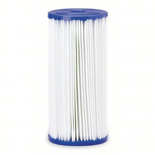 Pentair/Pentek 155101 - 75 Filter Cartridge Pleated, 10 gpm, 30 micron, 9 3/4 in Overall Ht, 125°F Max Temp - KVM Tools Inc.KV4BA88